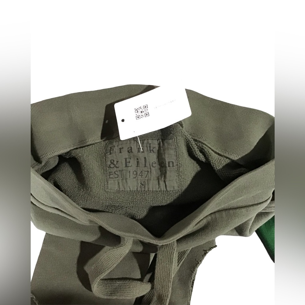 frank & eileen sweat shirt skirt green small - Picture 5 of 5